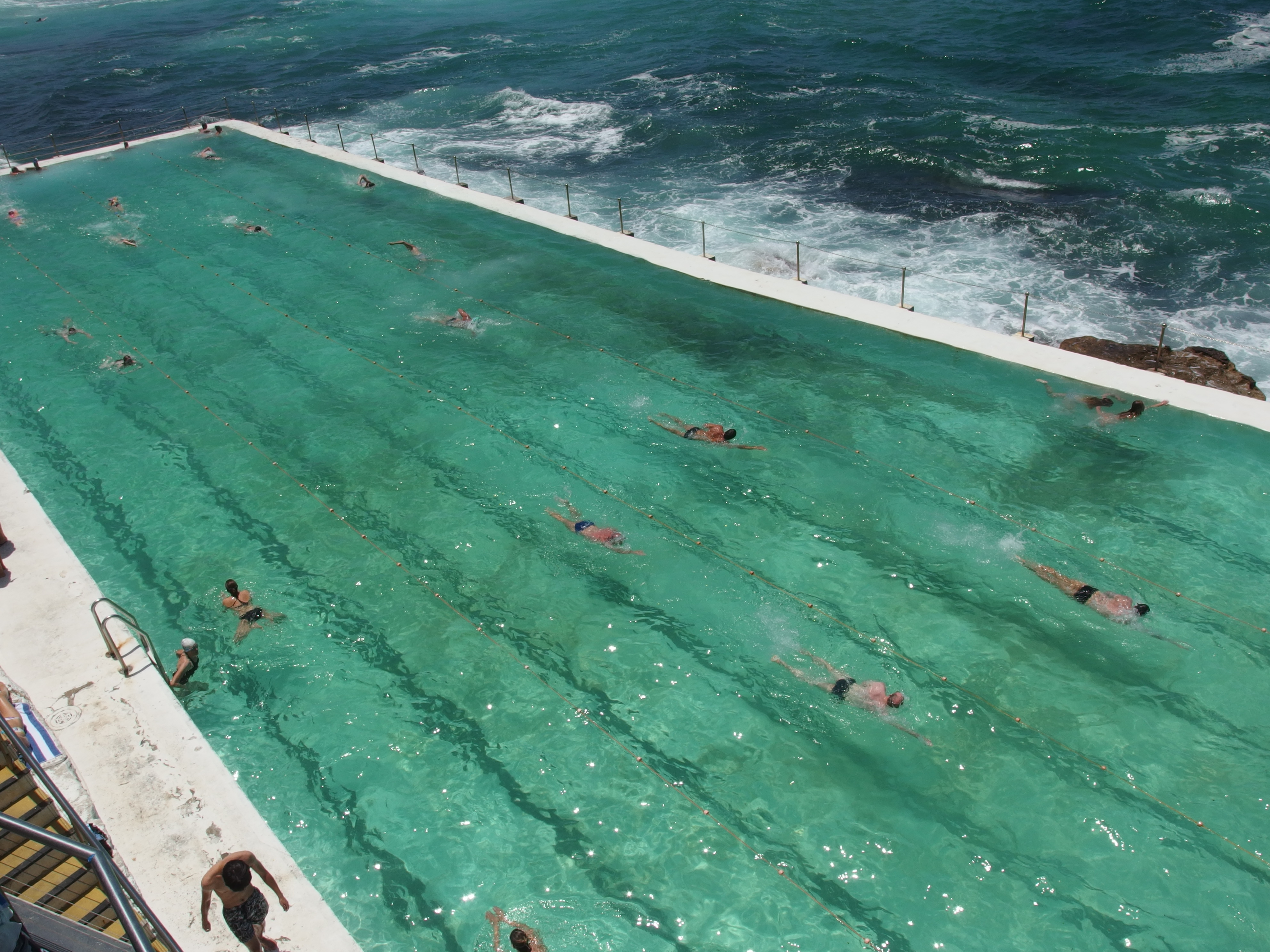 Best Place to Swim on Bondi Beach? The Ocean Pool! TravelGeekery