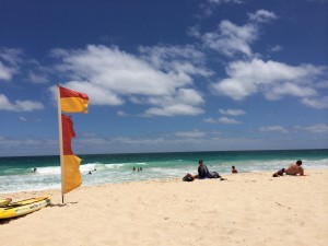 safety flags Perth beach