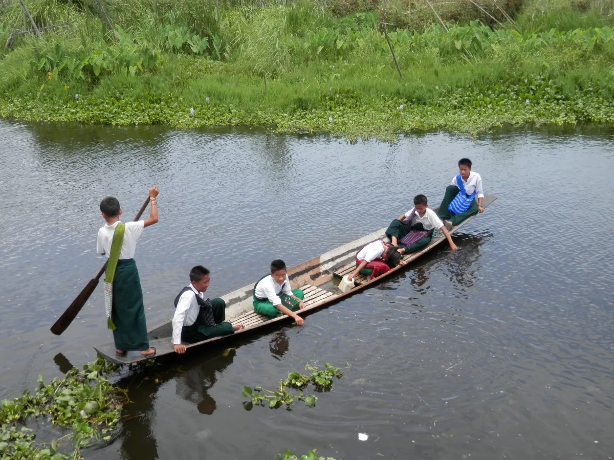 Inle lake Burma Myanmar