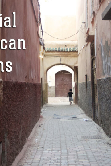 Morrocan terms