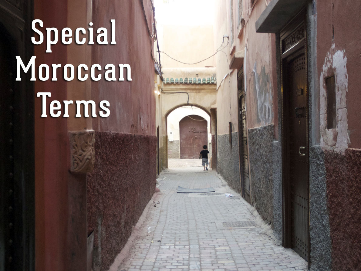 Morrocan terms