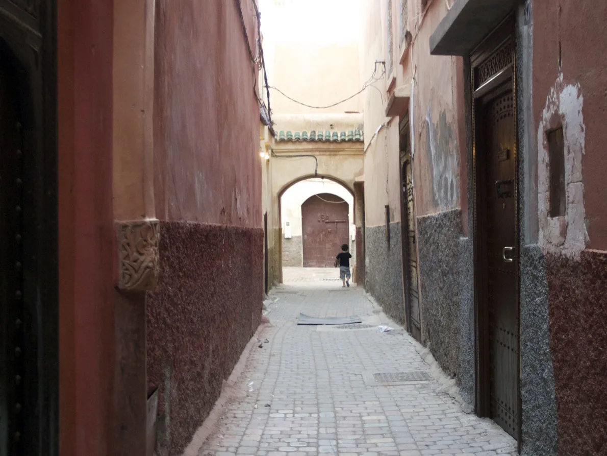 Marrakech medina Morocco