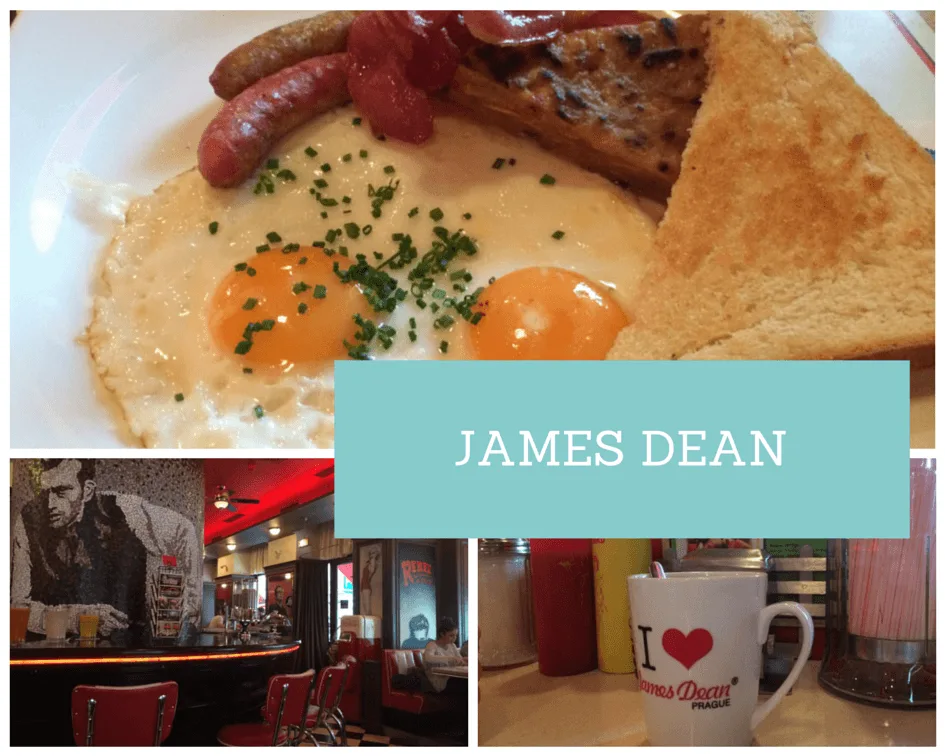 James Dean Cafe Prague