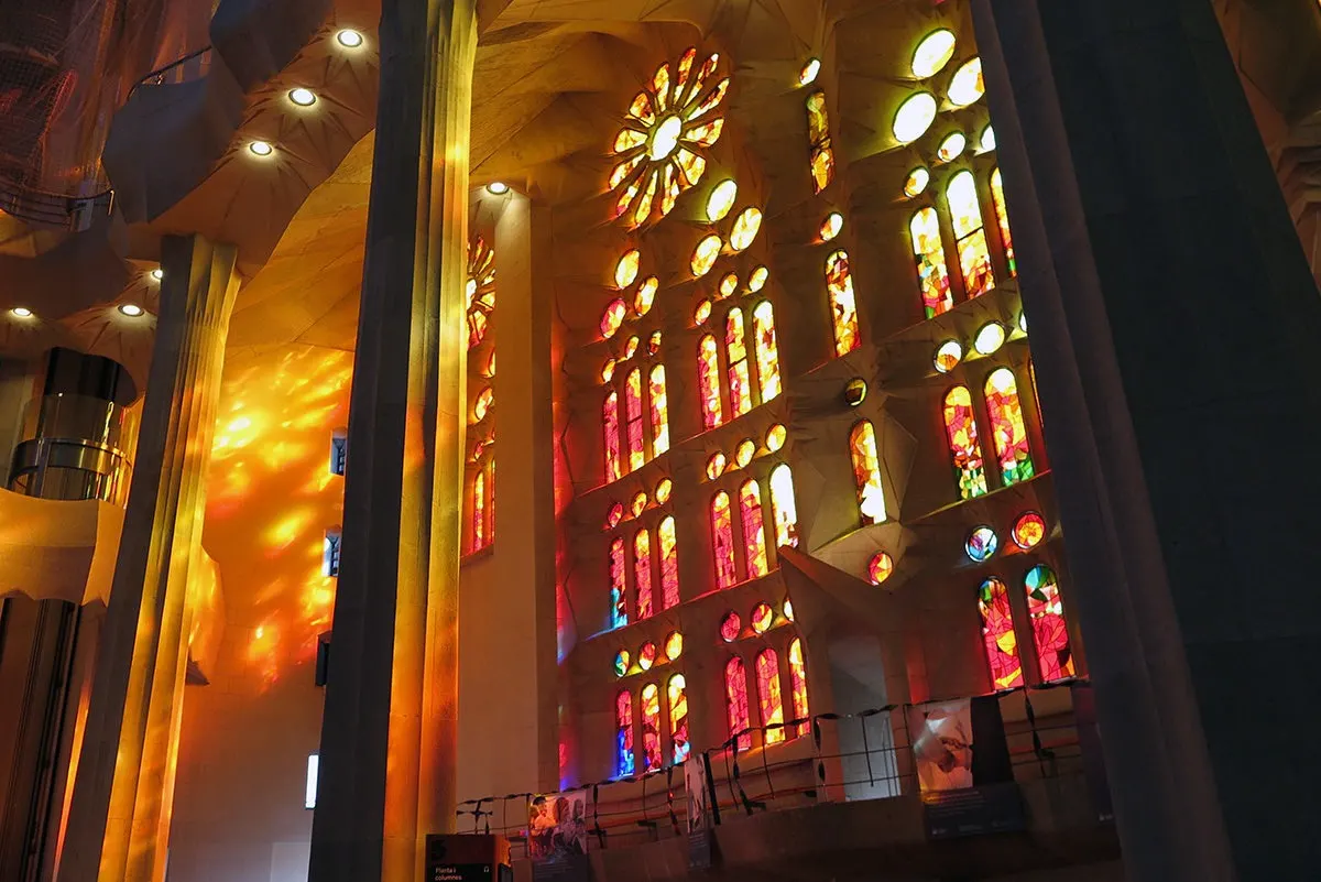 Inside Sagrada Familia, Barcelona