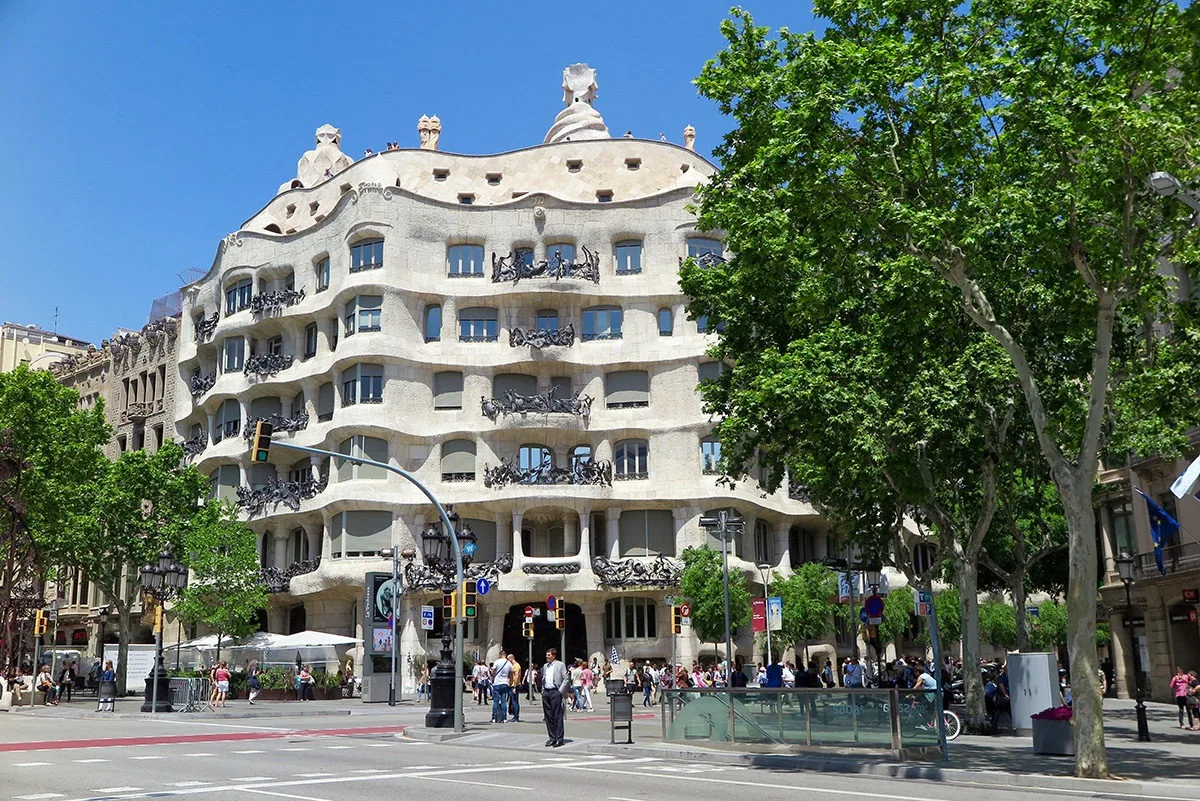 La Pedrera (Casa Milo) in Barcelona