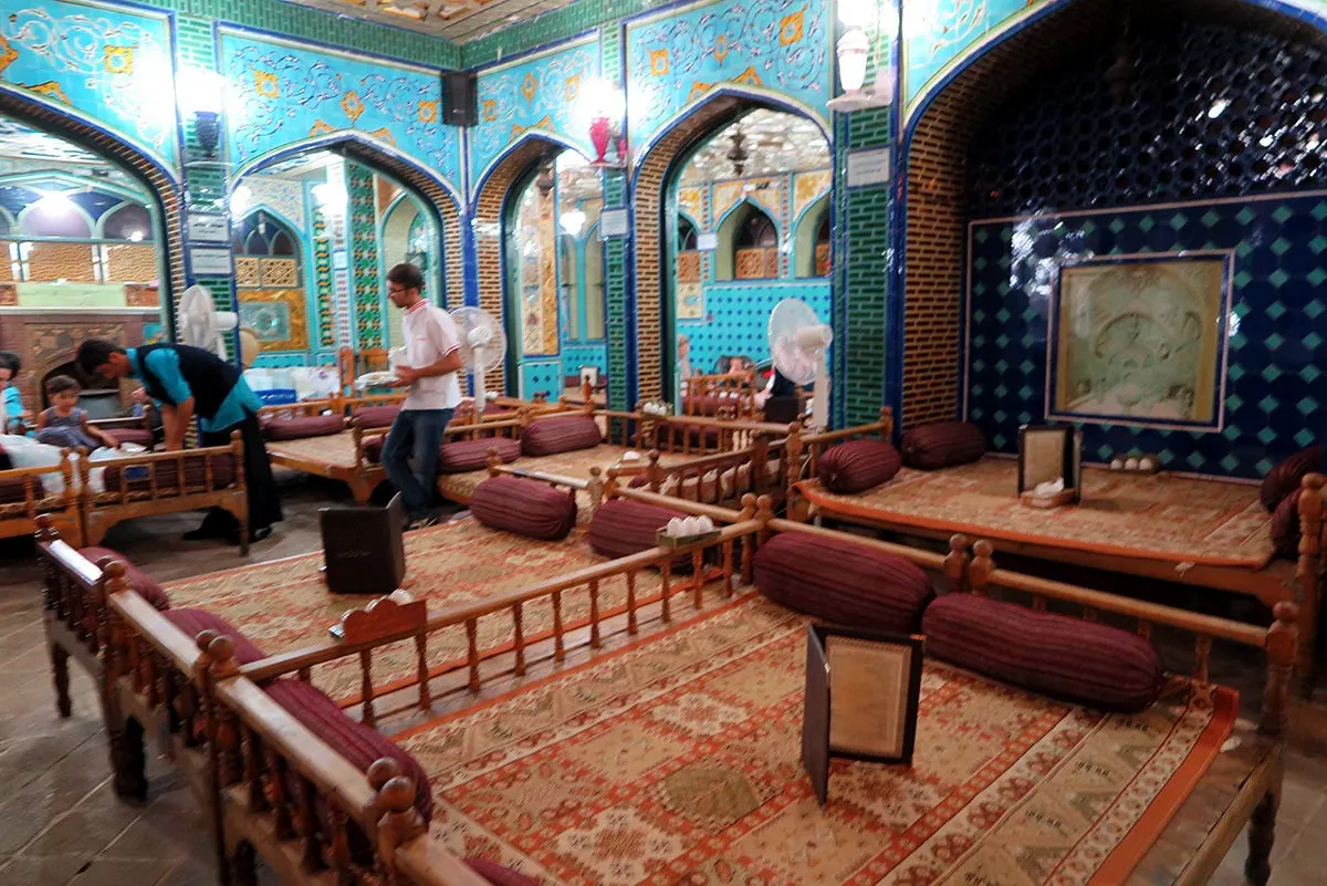 Traditional Banquet Hall in Esfahan, Iran