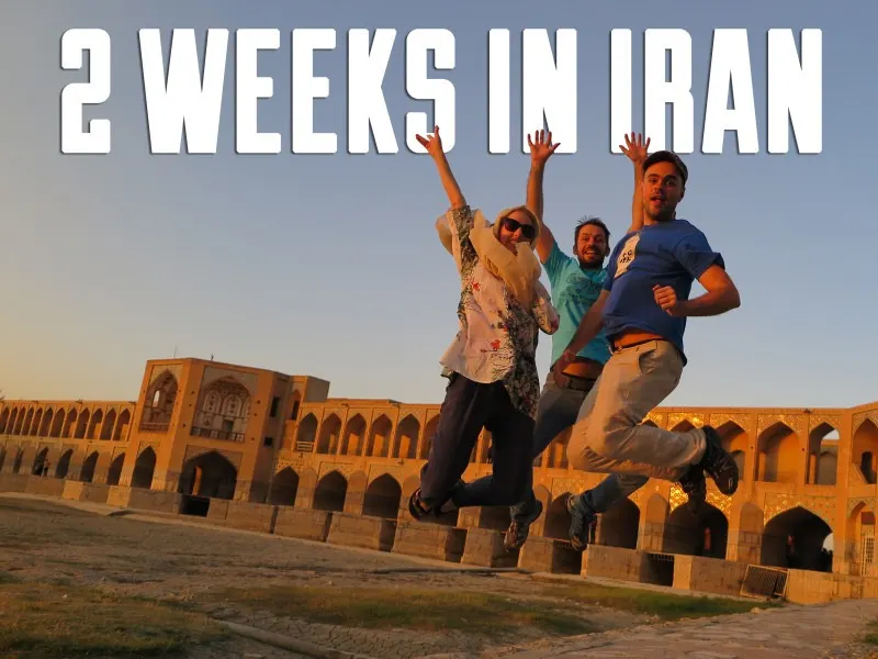 2 weeks itinerary Iran