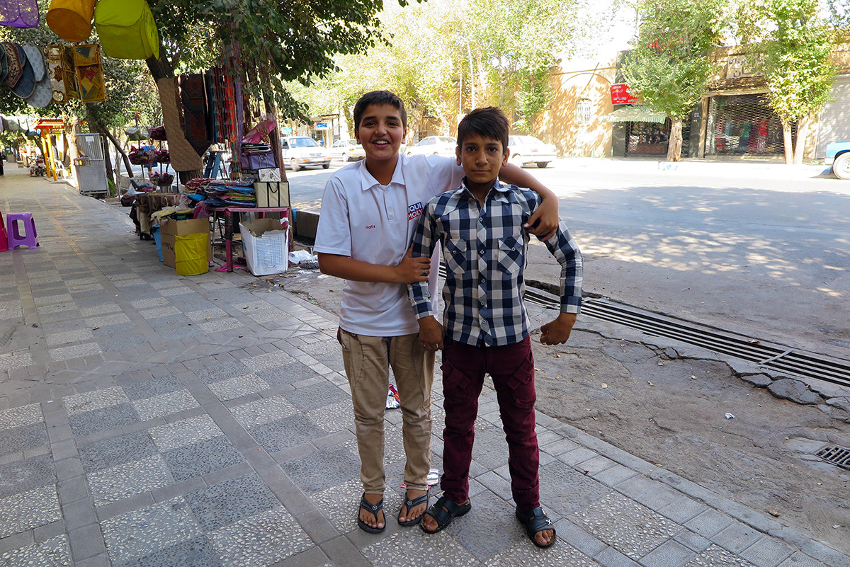 Cool kids of Yazd