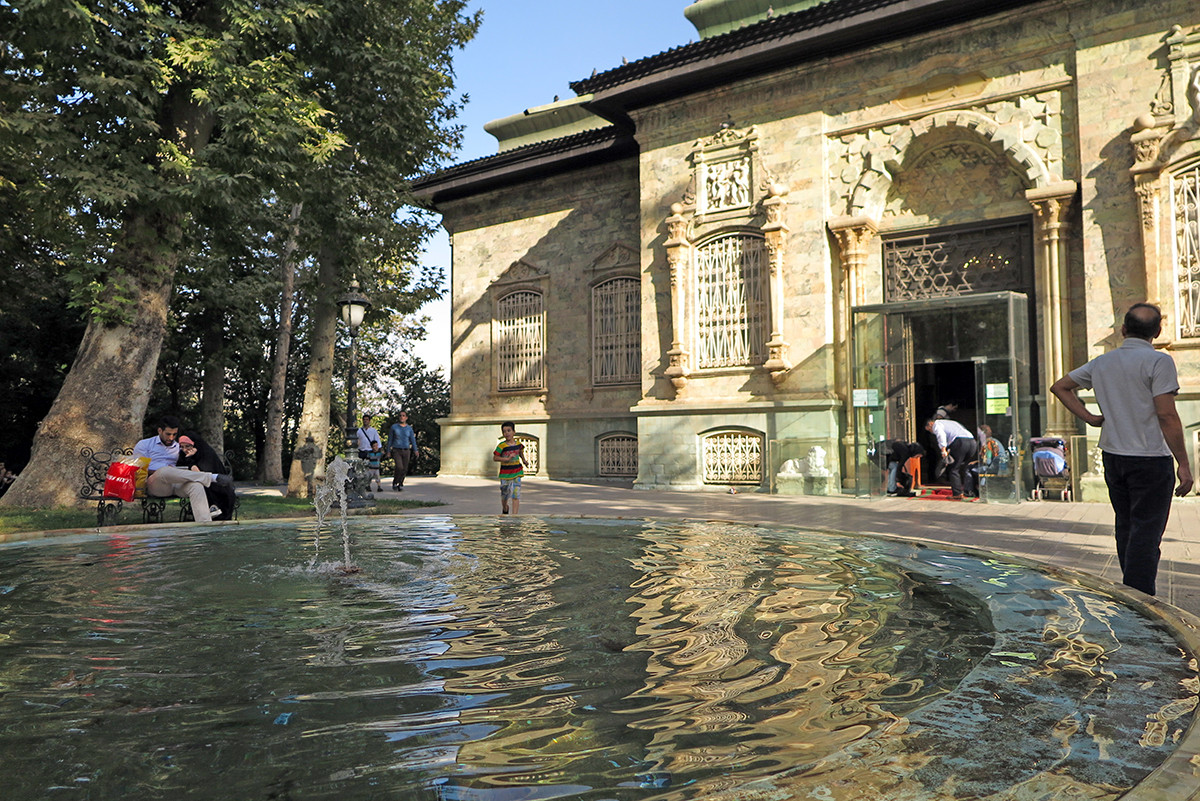 The Green Palace of Sa'd Abad Museum Complex, kings' former summer residence :)