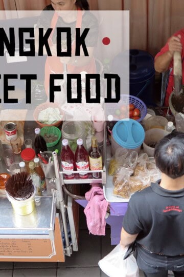 The best food in Bangkok: Street food!