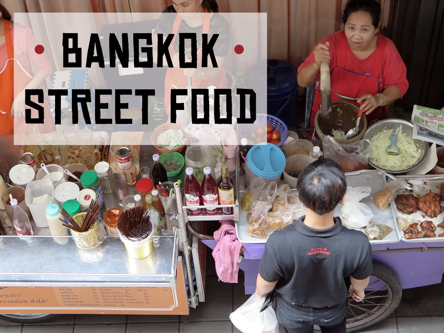 The best food in Bangkok: Street food!