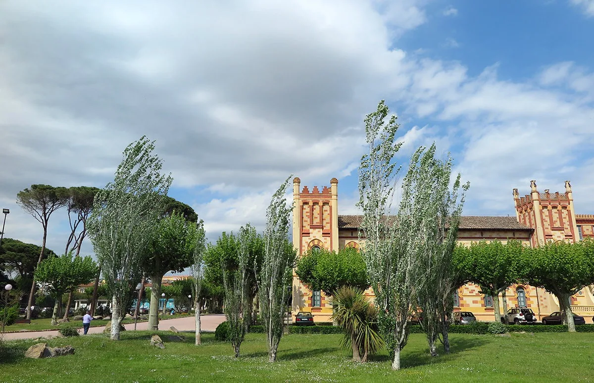 Balneari Vichy, a big thermal spa complex just on the edge of Caldes de Malavella