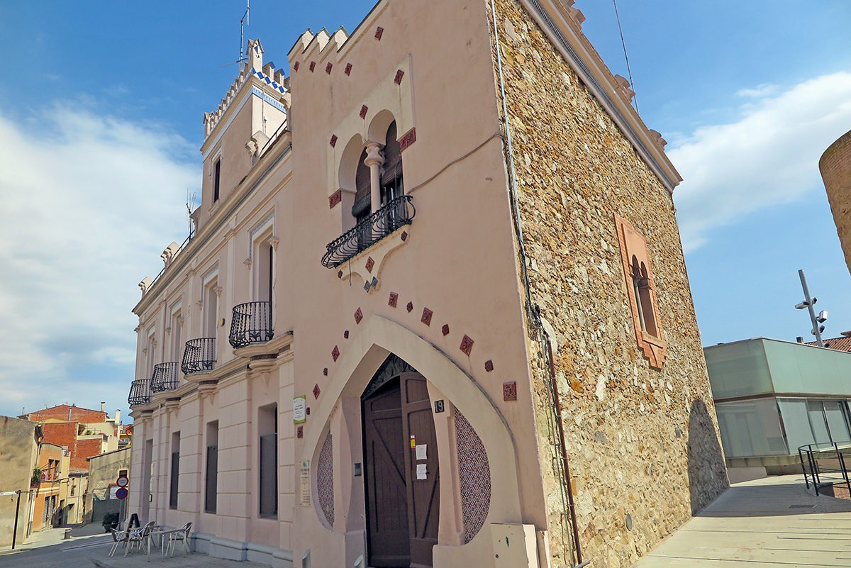 Beautiful architecture in Caldes de Malavella