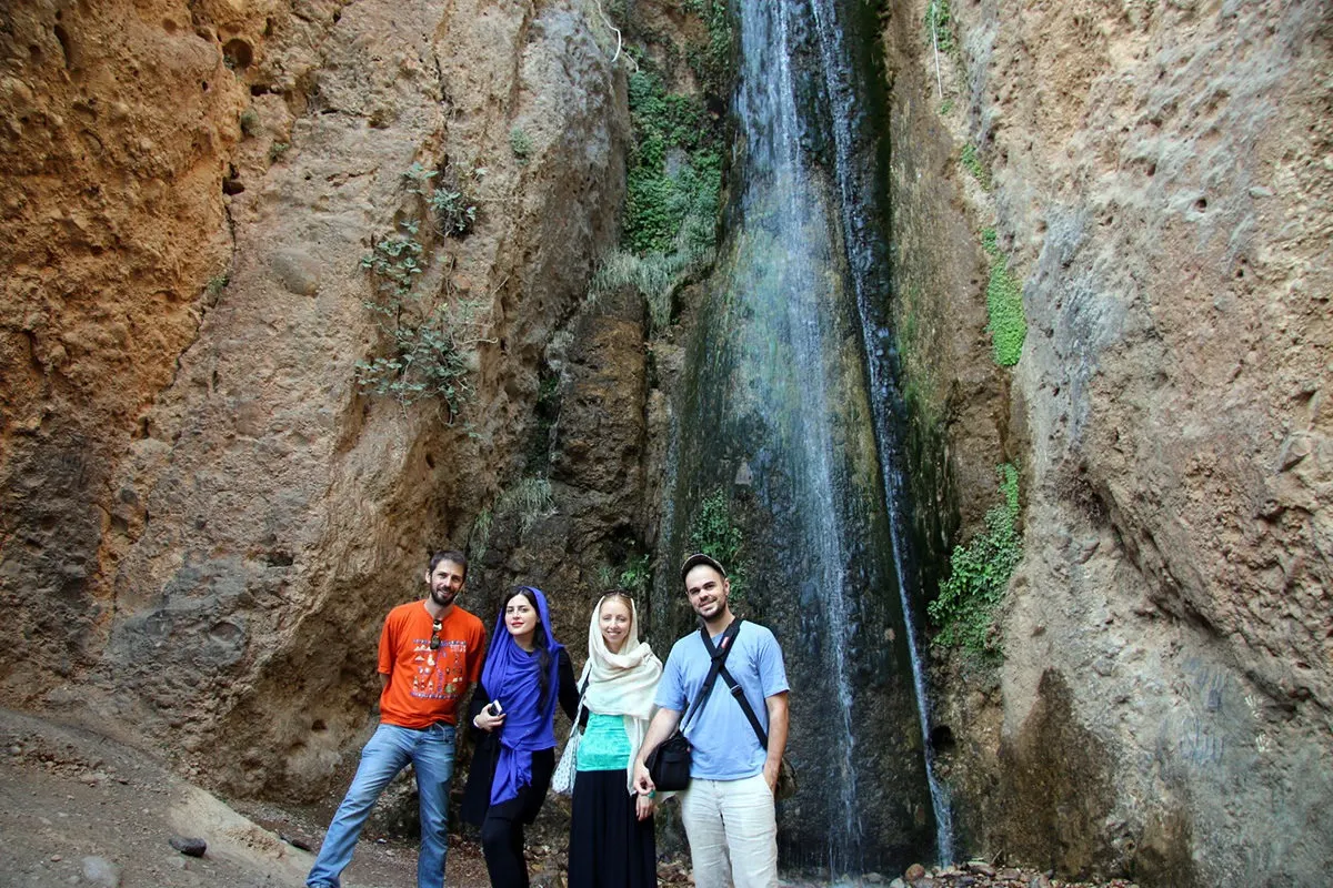 Waterfalls in Ghallat, Iran
