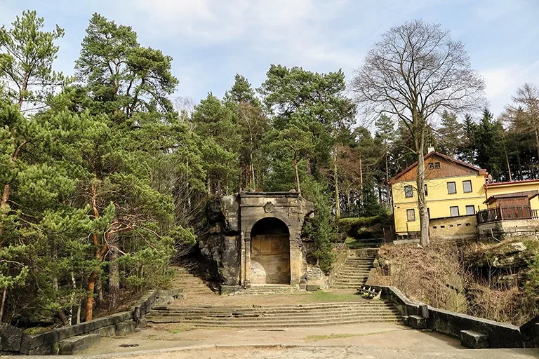 Belvedere concert hall, Bohemian Switzerland