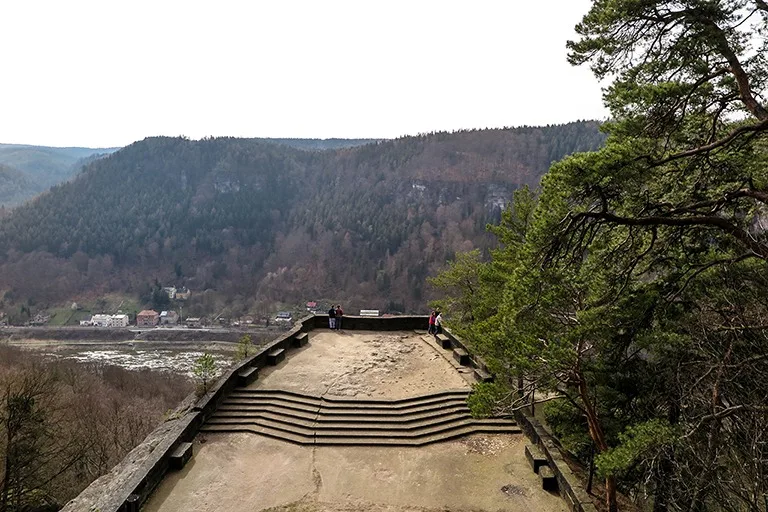 Belvedere viewing platform, Bohemian Switzerland