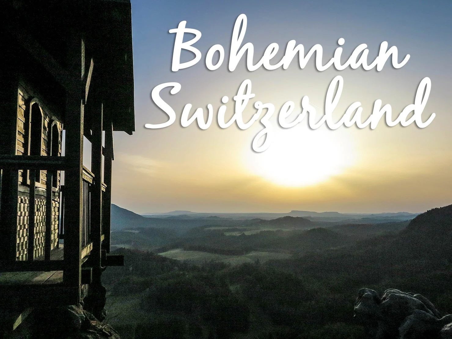 Vertigo inducing views in Bohemian Switzerland