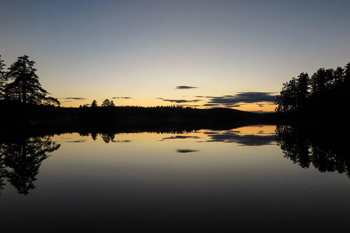 Breathtaking sunset on the way from beaver spotting to moose spotting www.travelgeekery.com