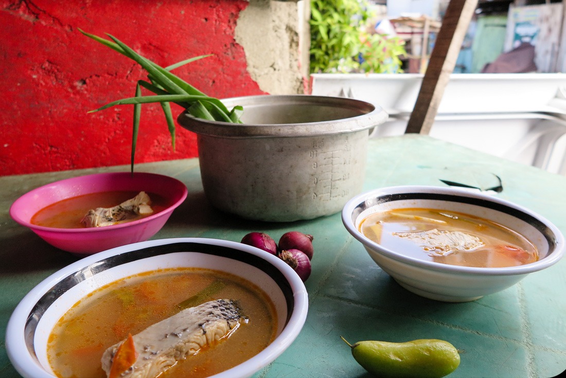 Nilarang fish soup in Cebu City Philippines www.travelgeekery.com