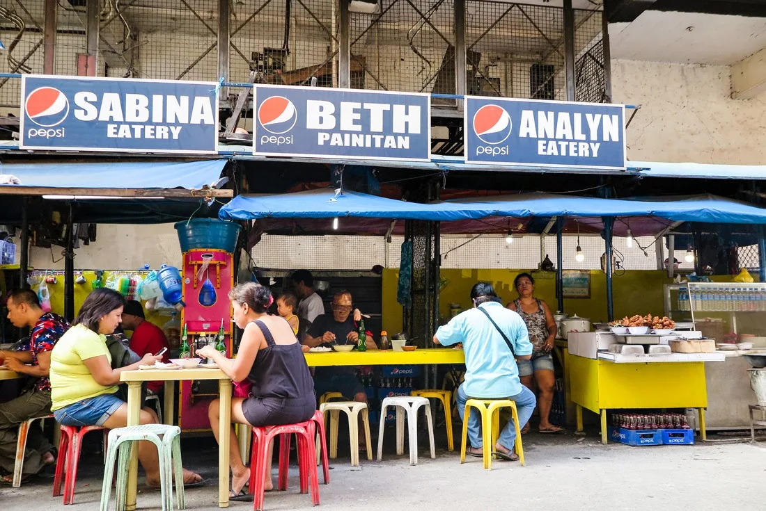 Cebu street eatery, Philippines www.travelgeekery.com