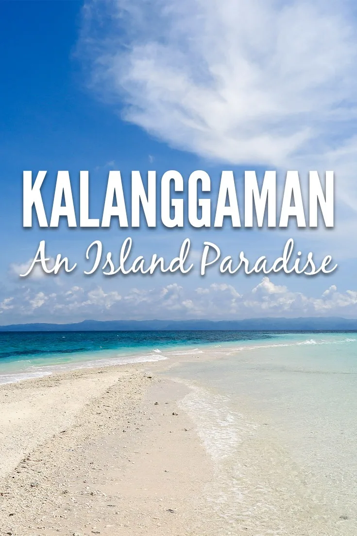 Kalanggaman Island is a little speck of land in the Philippines, province of Leyte. It features a long gorgeous sandbar, crystal clear water and lush coconut palm trees! It's one of the most beautiful places I've seen in my life.