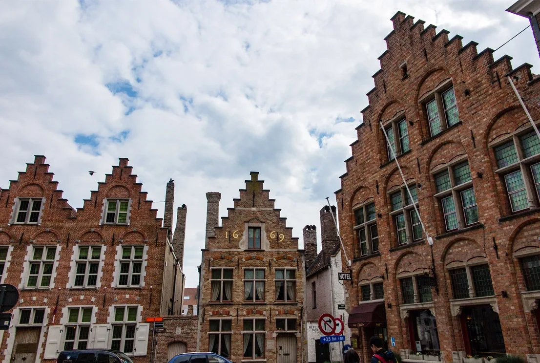 Very unique architecture in Bruges that tourists from all over the world come to admire.