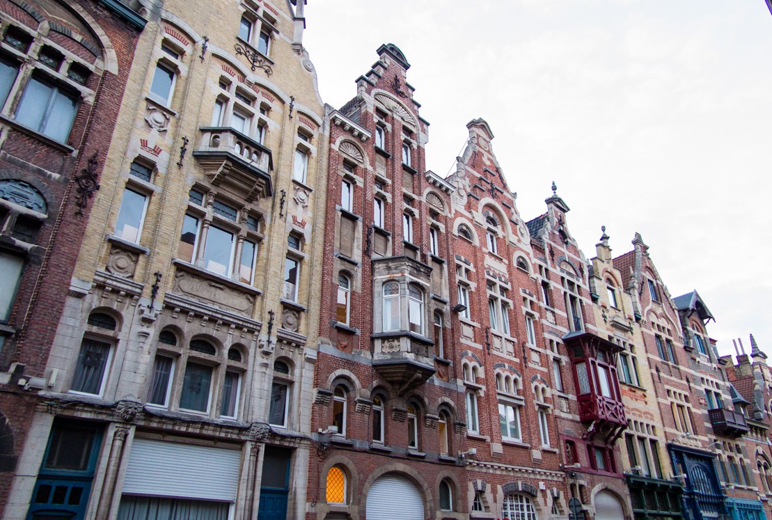 The architecture in Ghent is no less amazing than in Bruges