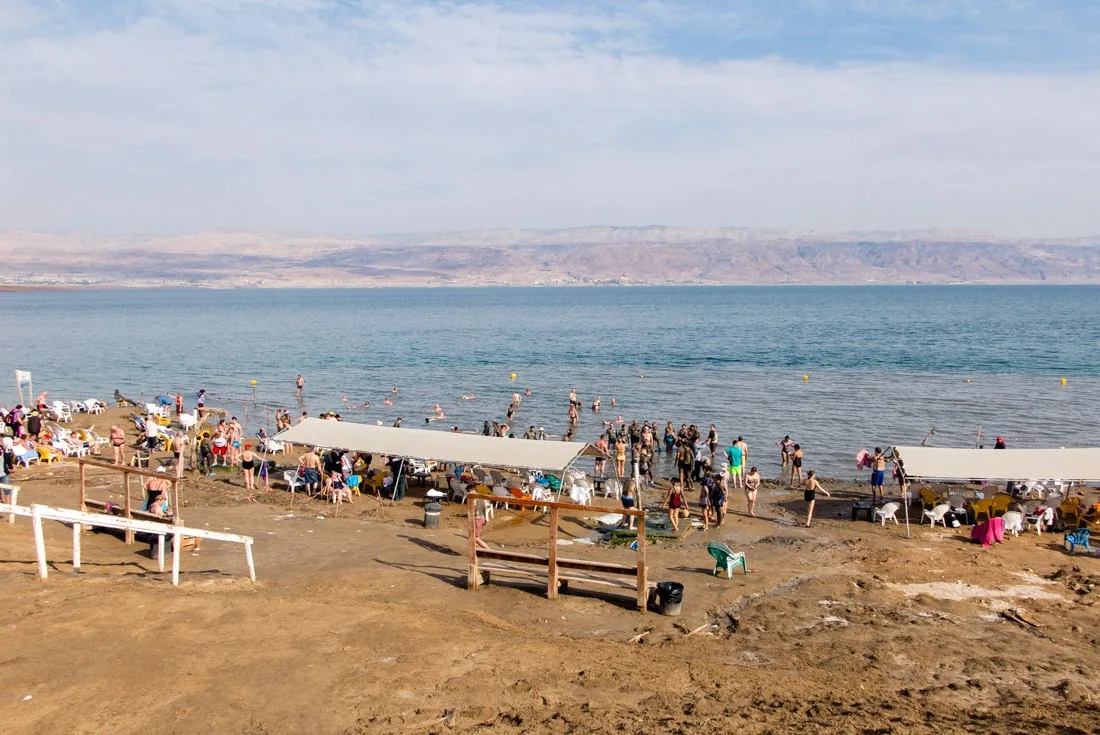 Dead Sea beach