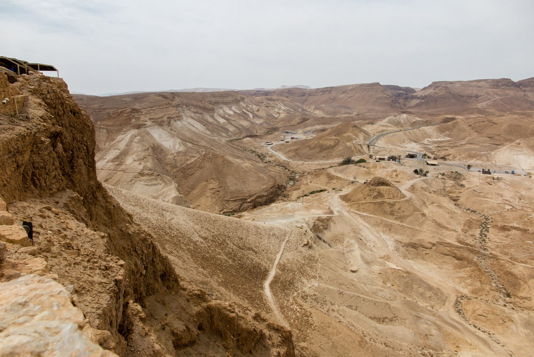 Roman Ramp on the side of Masada
