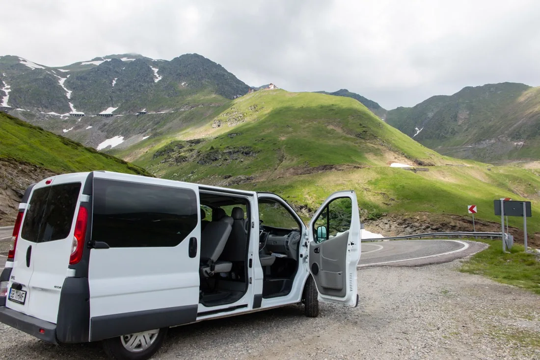 Stops along Transfagarasan