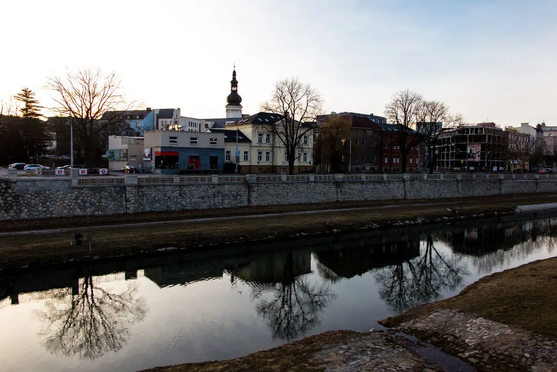 Strolling by the river is just one of the many Ostrava things to do