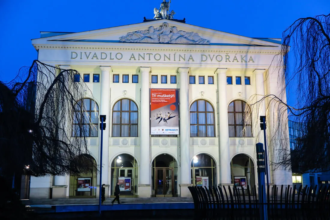 The main theatre in Ostrava: Antonin Dvorak's Theatre