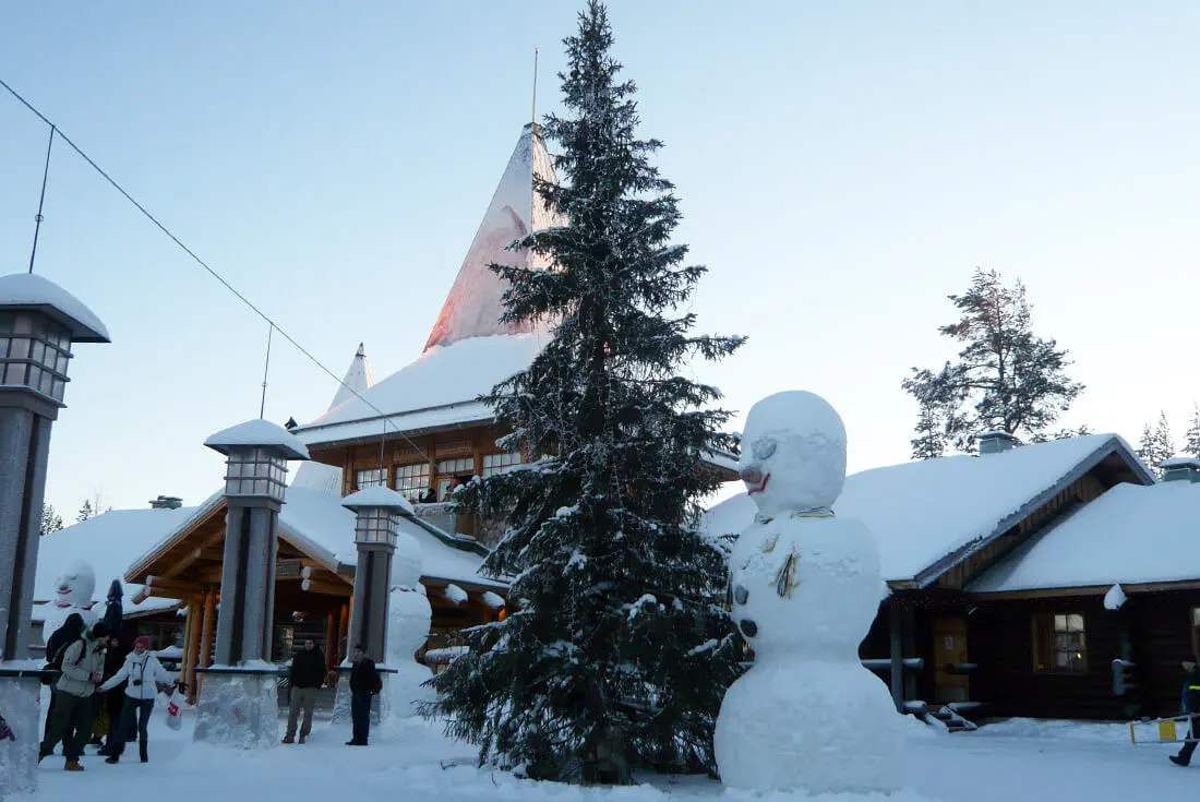 Rovaniemi things to do: Visiting the Santa Claus Village