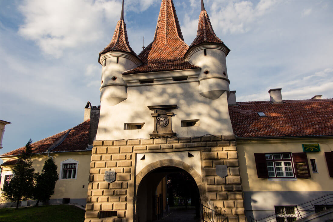 Catherine's Gate in Brasov Romania