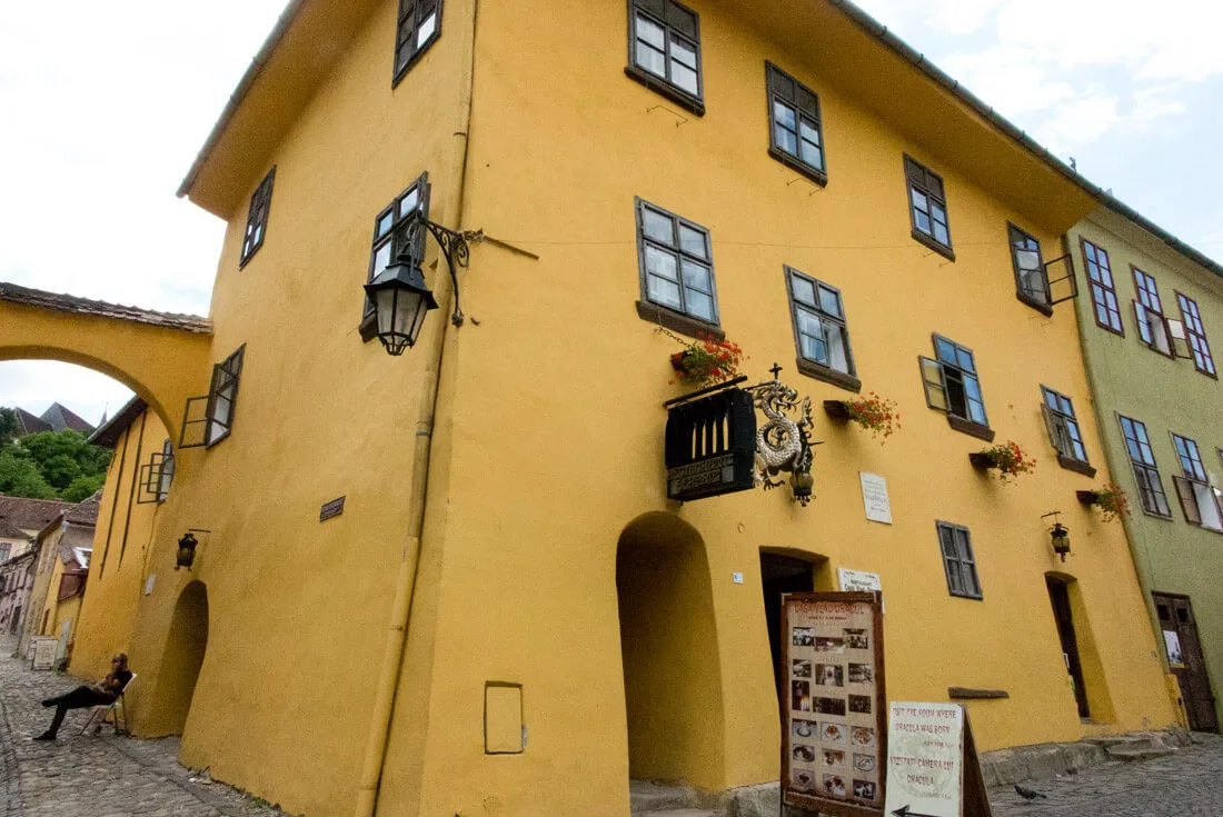 Dracula's House in Sighisoara, Transylvania