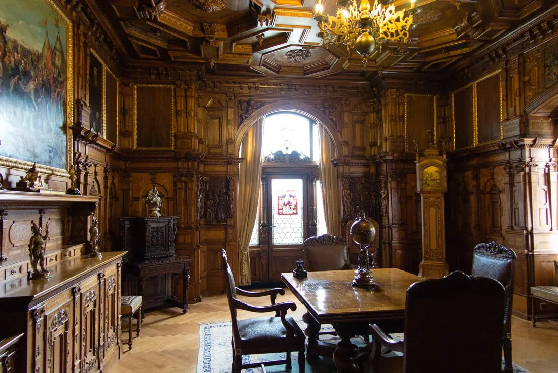 Inside Peles Castle, Romania