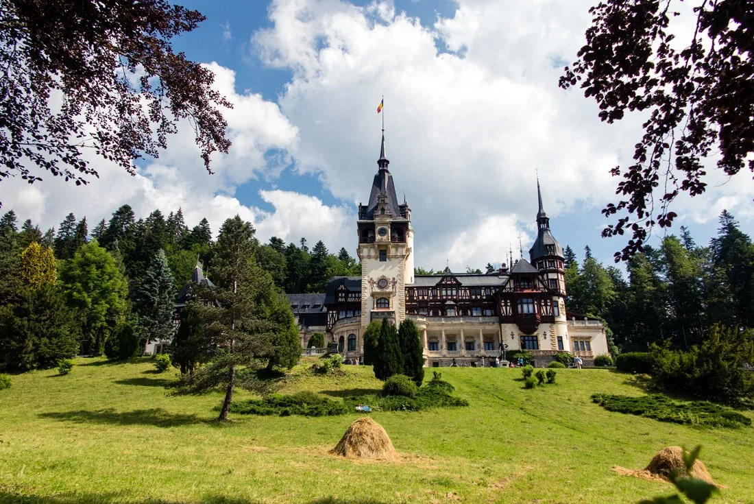 Peles Castle in Transylvania