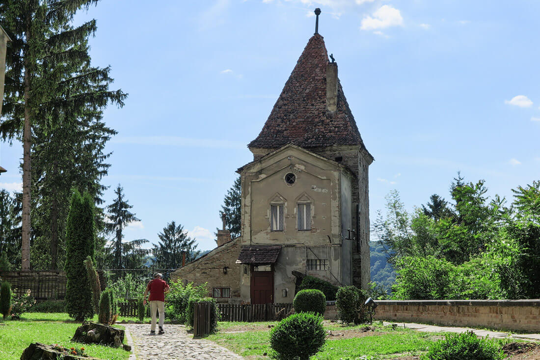 Ropemakers' Tower (Turnul Franghierilor) in Sighisoara, Romania