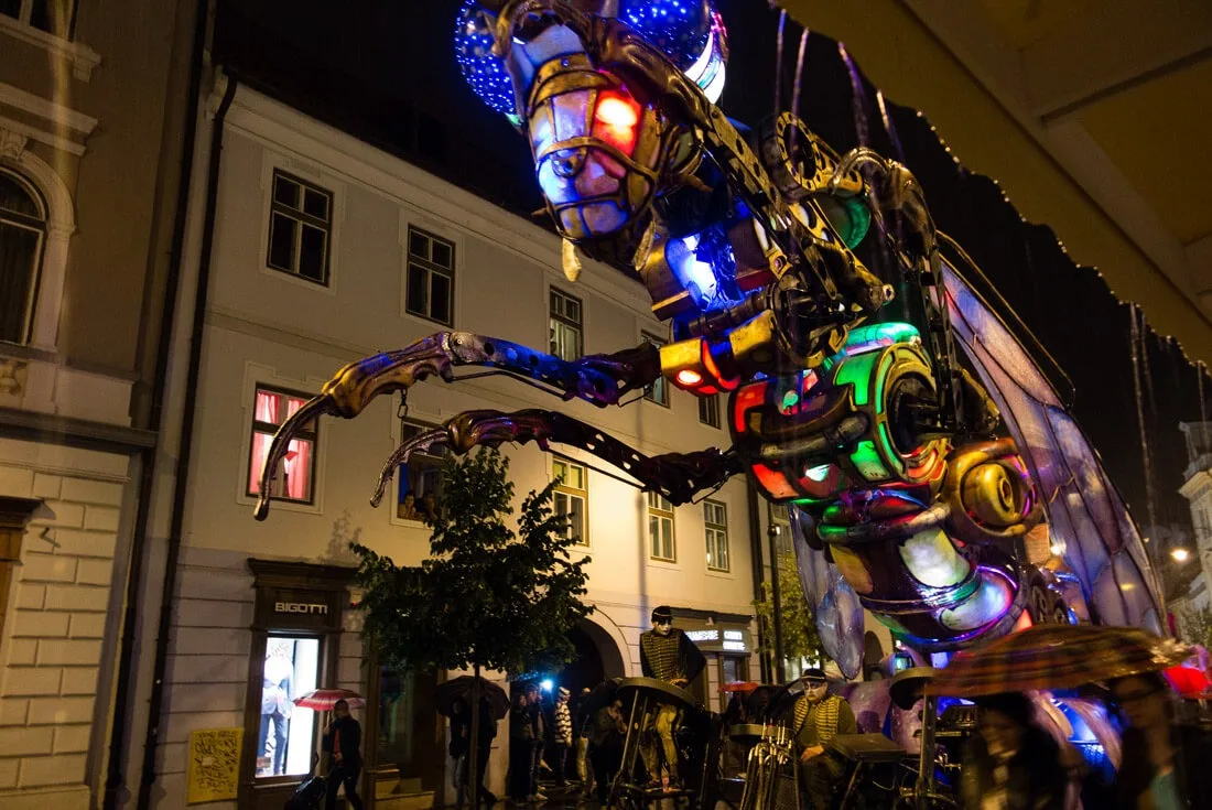 Sibiu International Theatre Festival procession