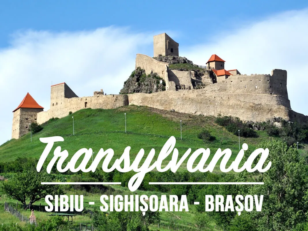 The main cities and their surroundings in Transylvania: Sibiu, Sighisoara, Brasov
