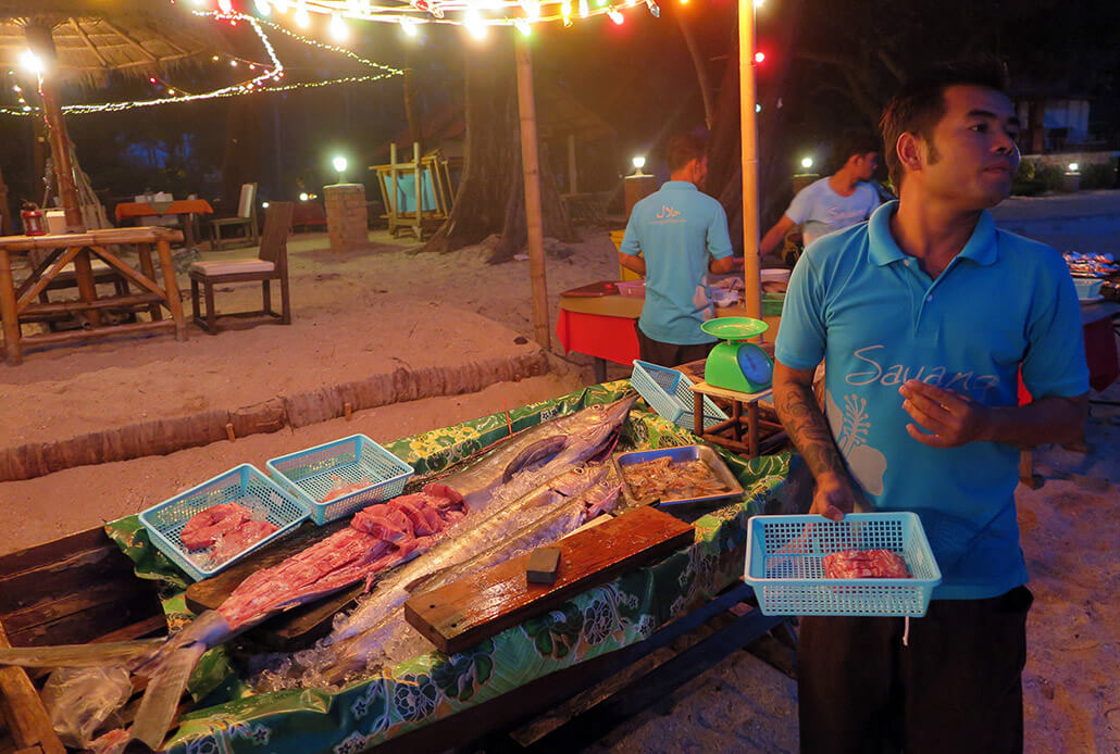 Fresh catch, Koh Lanta, Thailand