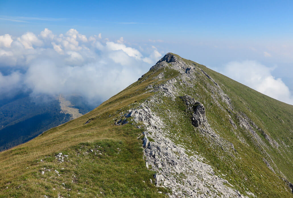 A lower peak of Kom Vasojevickij, Komovi Mountains, Montenegro