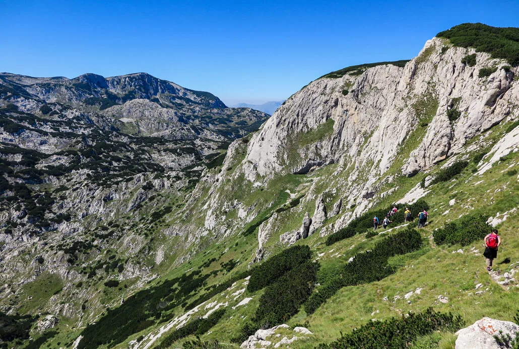 Hiking Durmitor Mountains National Park Montenegro