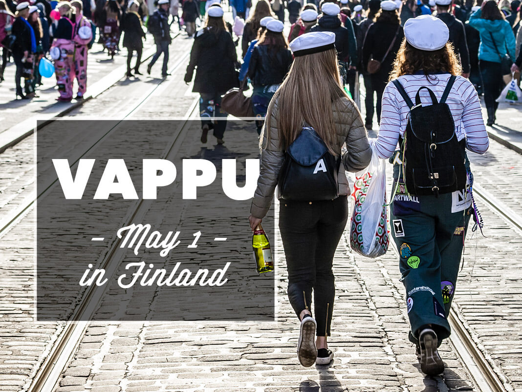 Celebrating May 1st - Vappu - in Finland with locals