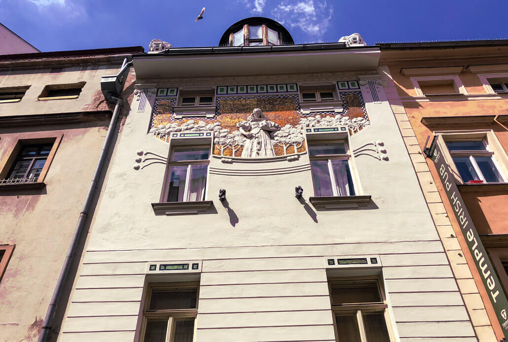 Art Nouveau House Olomouc Czech Republic