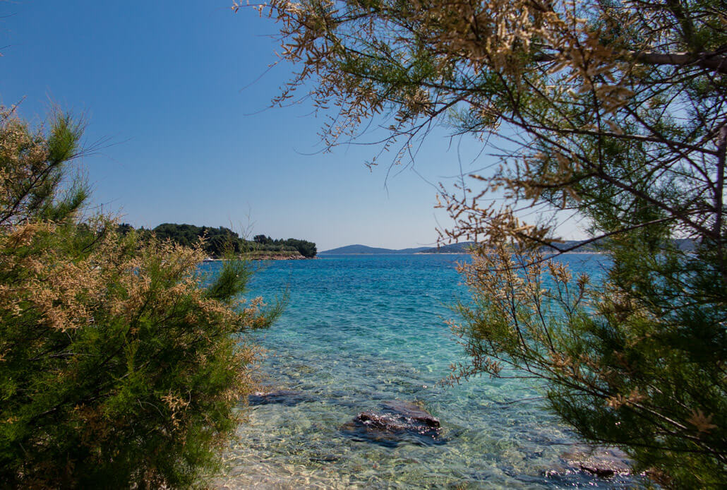 Little tucked away beaches in Šepurine village