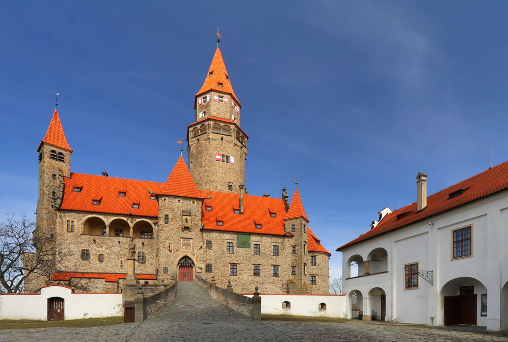 Bouzov Castle near Olomouc