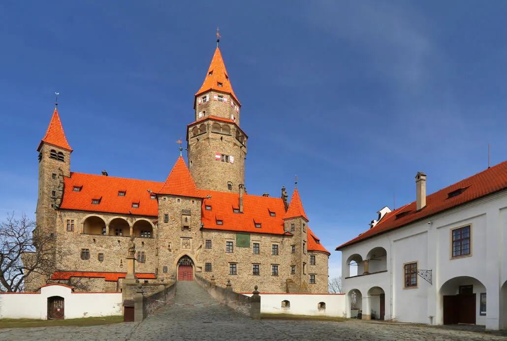 Bouzov Castle near Olomouc