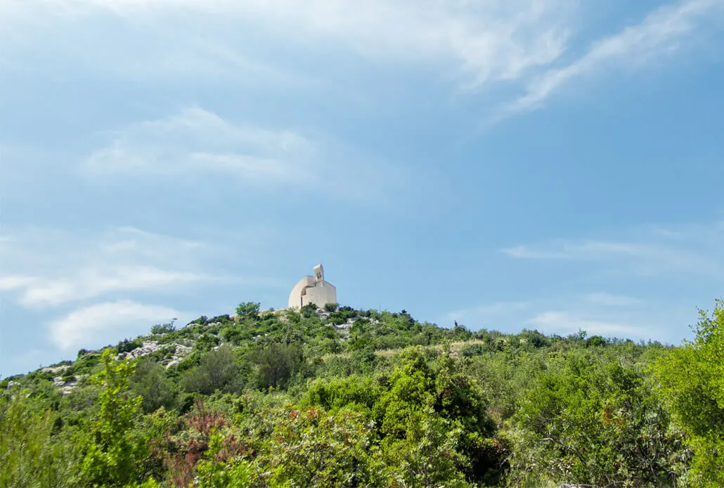 Church of Our Lady of Carmel near Vodice Croatia