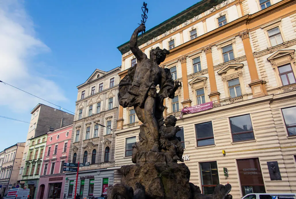 Mercury's Fountain Olomouc